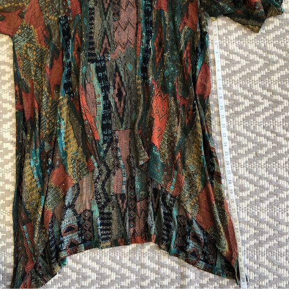 Kaliyana artwear open front cardigan - Picture 5 of 11